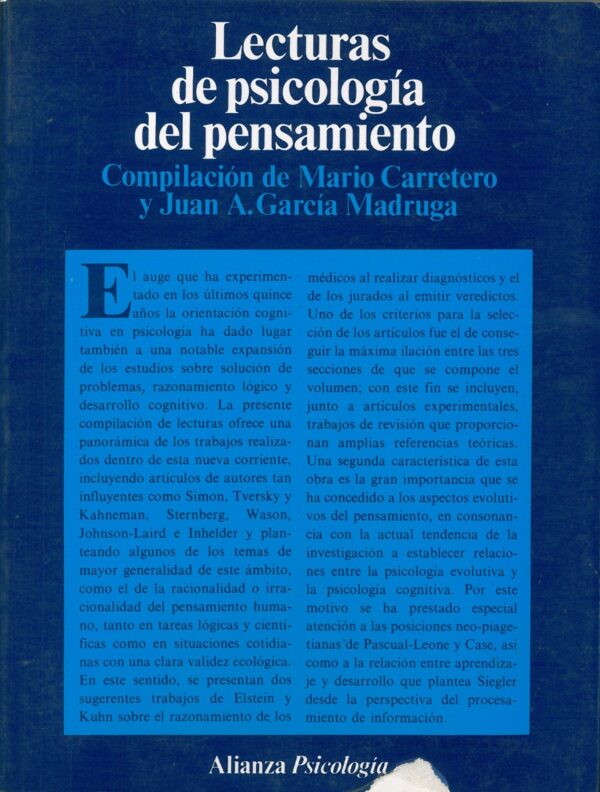 Lecturas de psicologia del pensamiento