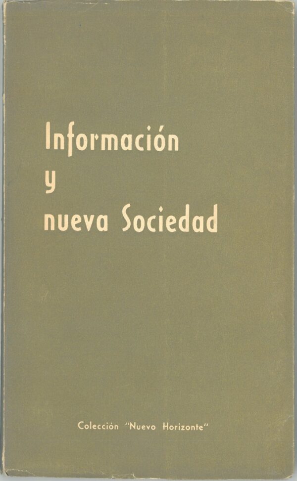 Informacion y nueva sociedad