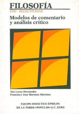 Modelos de Comentario y Analisis Critico