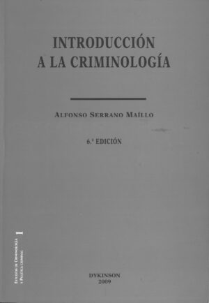 Introduccion a la Criminologia